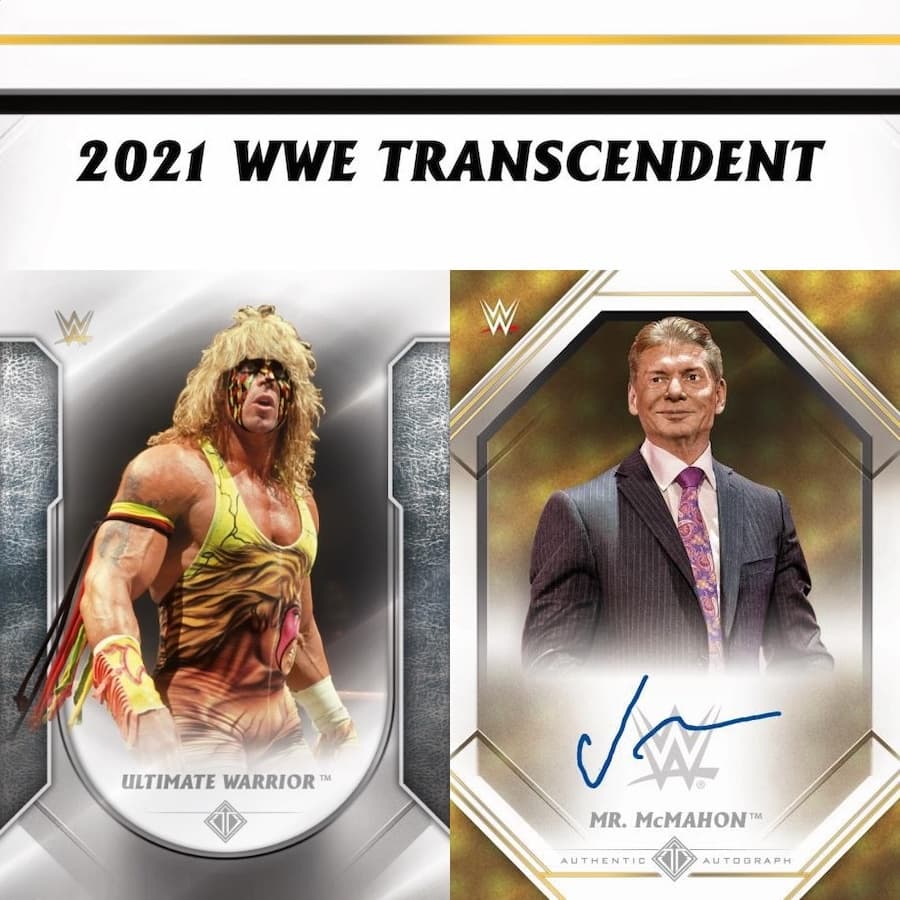 2021 Topps WWE Transcendent Collection Wrestling cover