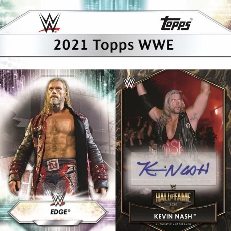 2021 Topps WWE Wrestling cover