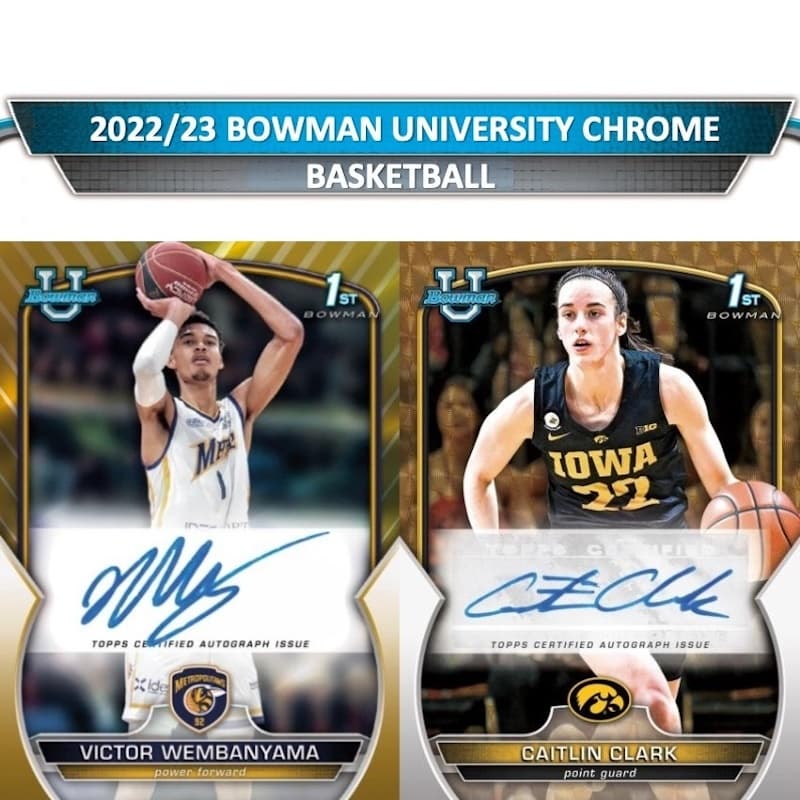 2022-23 Bowman University Chrome Basketball cover