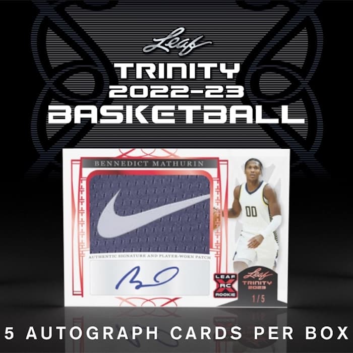 2022-23 Leaf Trinity Basketball cover