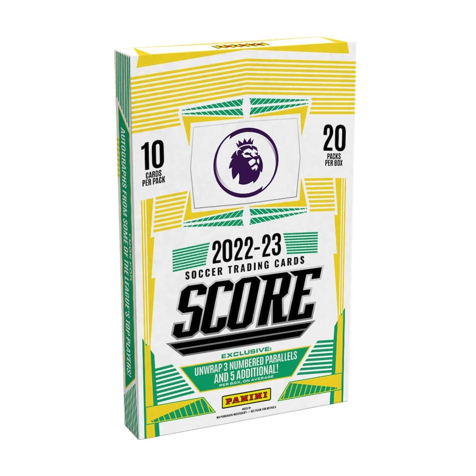 2022-23 Score Premier League Soccer cover