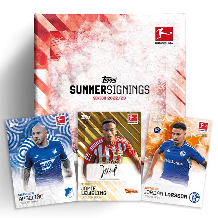 2022-23 Topps Bundesliga Summer Signings Soccer cover