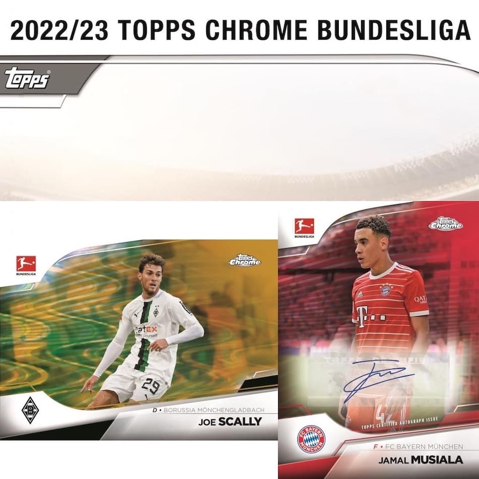 2022-23 Topps Chrome Bundesliga Soccer cover