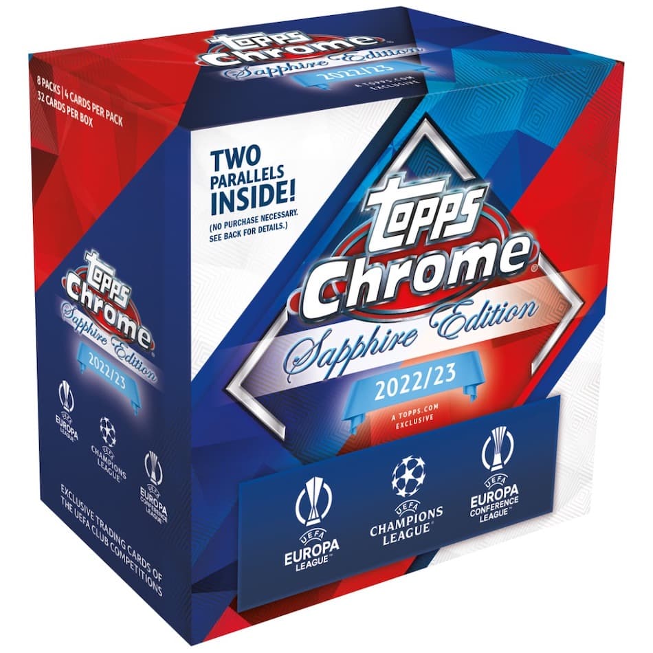 2022-23 Topps Chrome Sapphire Edition UEFA Club Competitions Soccer cover