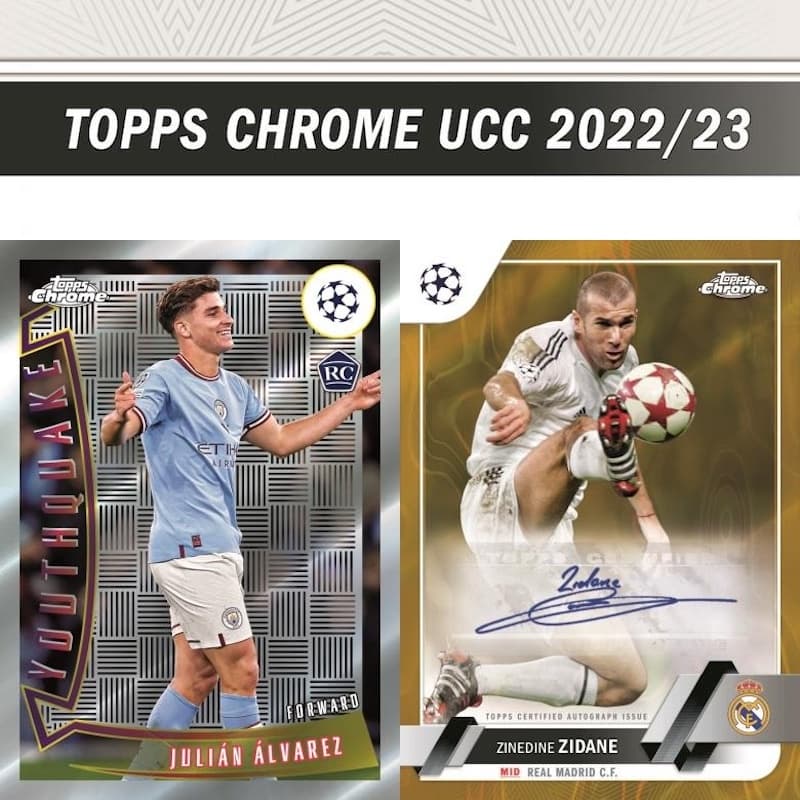 2022-23 Topps Chrome UEFA Club Competitions Soccer cover