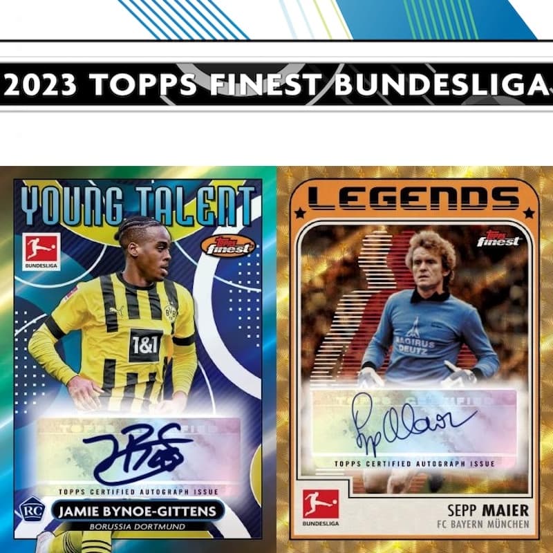 2022-23 Topps Finest Bundesliga Soccer cover