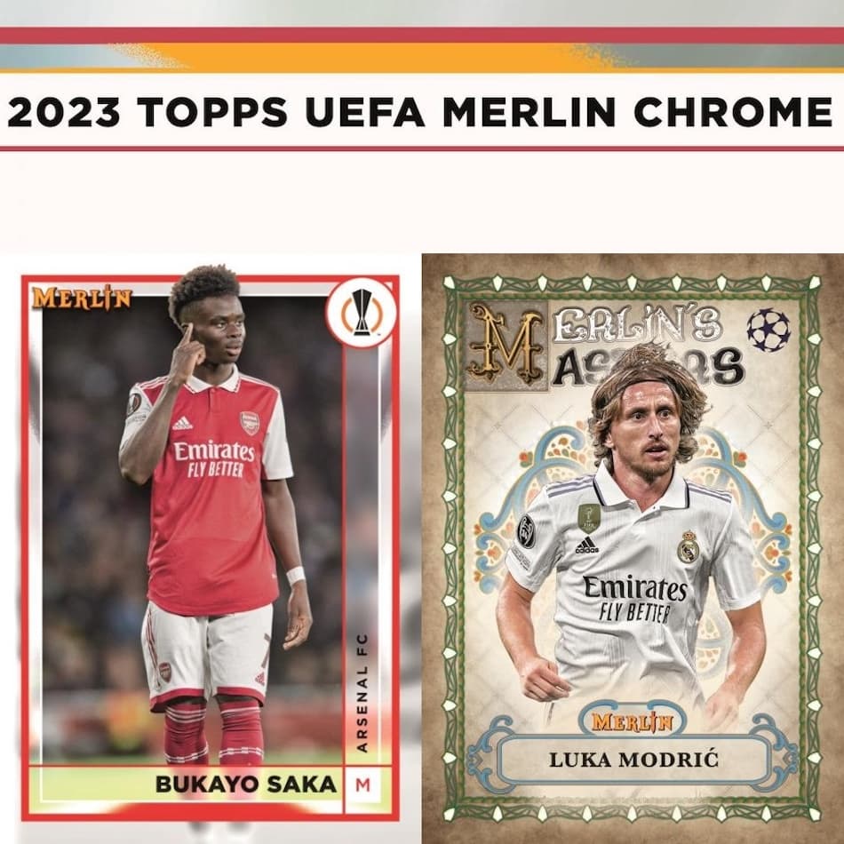2022-23 Topps Merlin Chrome UEFA Club Competitions Soccer cover