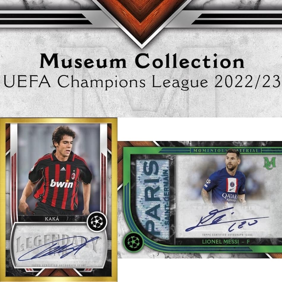 2022-23 Topps Museum Collection UEFA Champions League Soccer cover