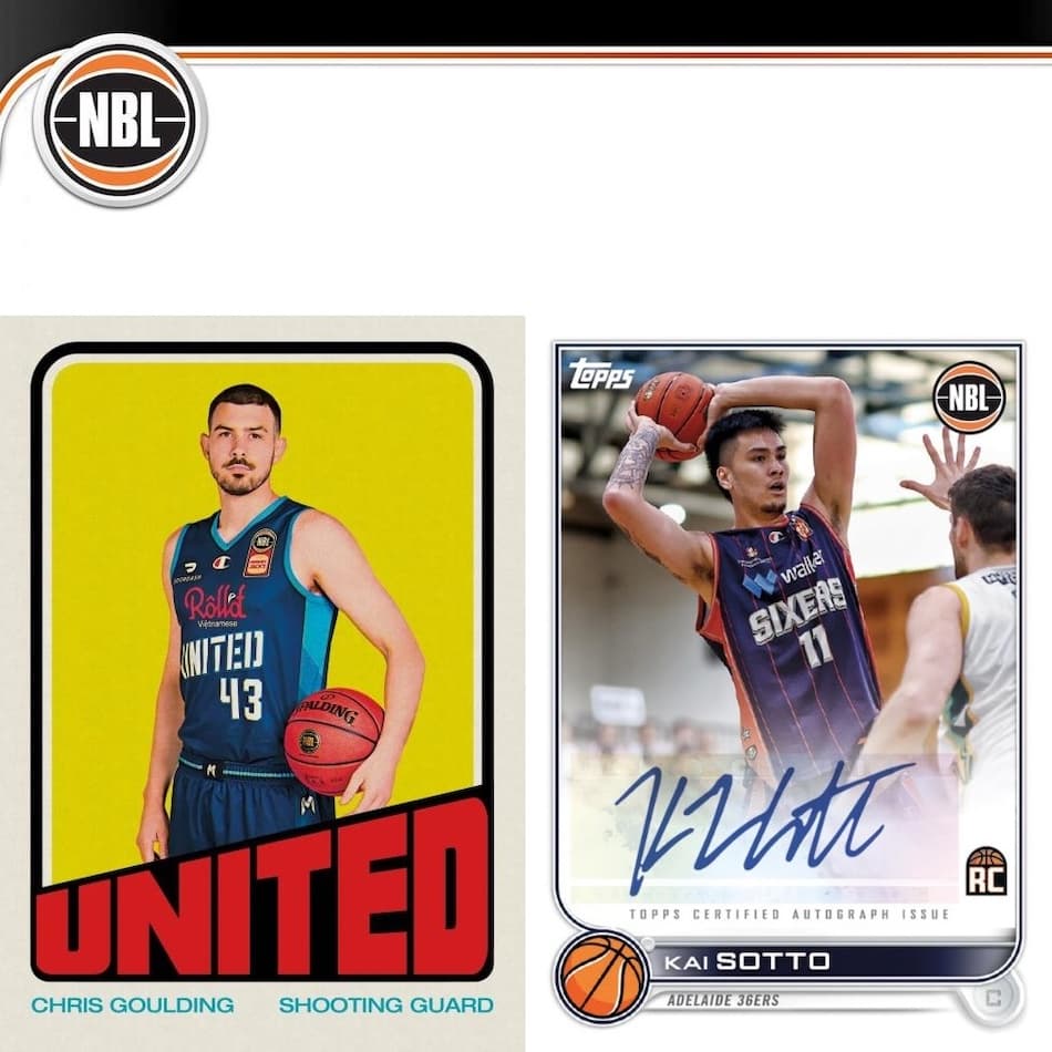 2022-23 Topps NBL National Basketball League cover