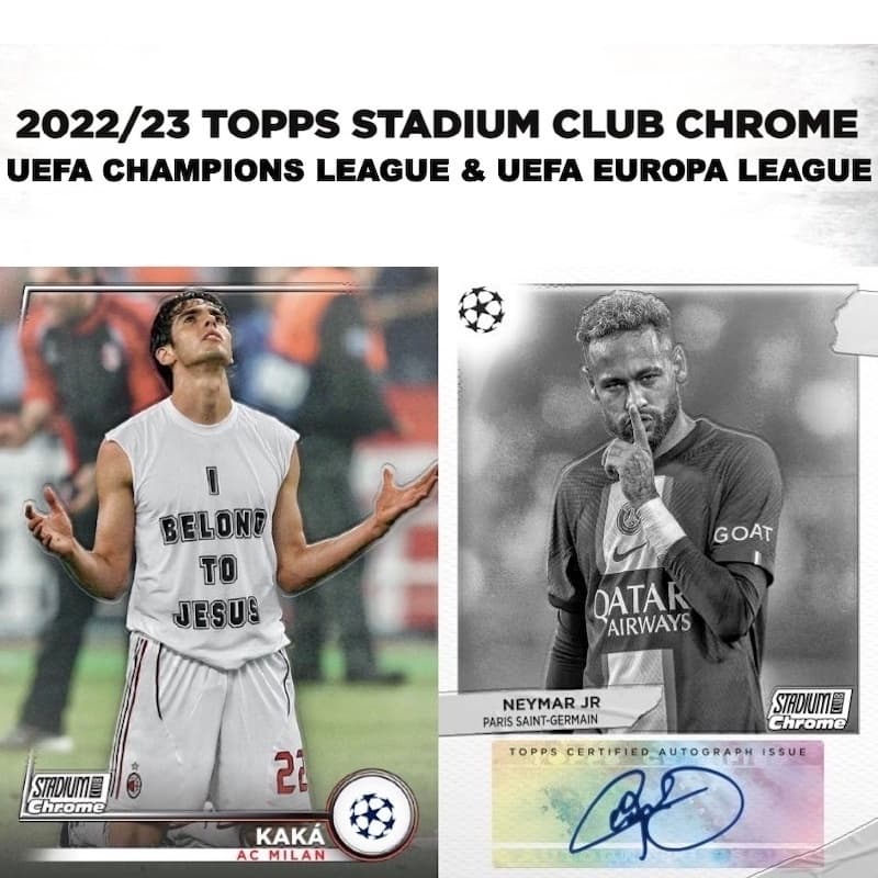 2022-23 Topps Stadium Club Chrome UEFA Club Competitions Soccer cover