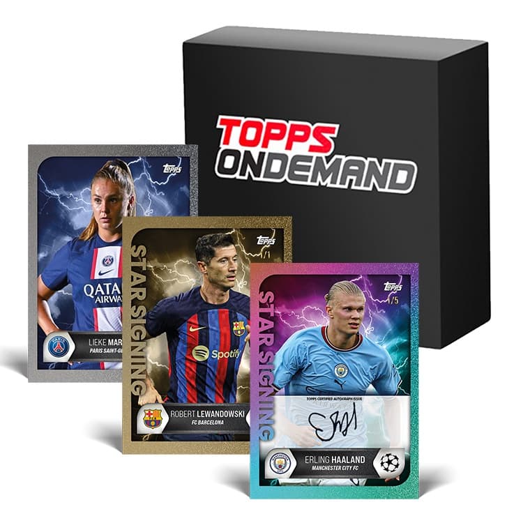 2022-23 Topps UEFA Summer Signings Soccer cover