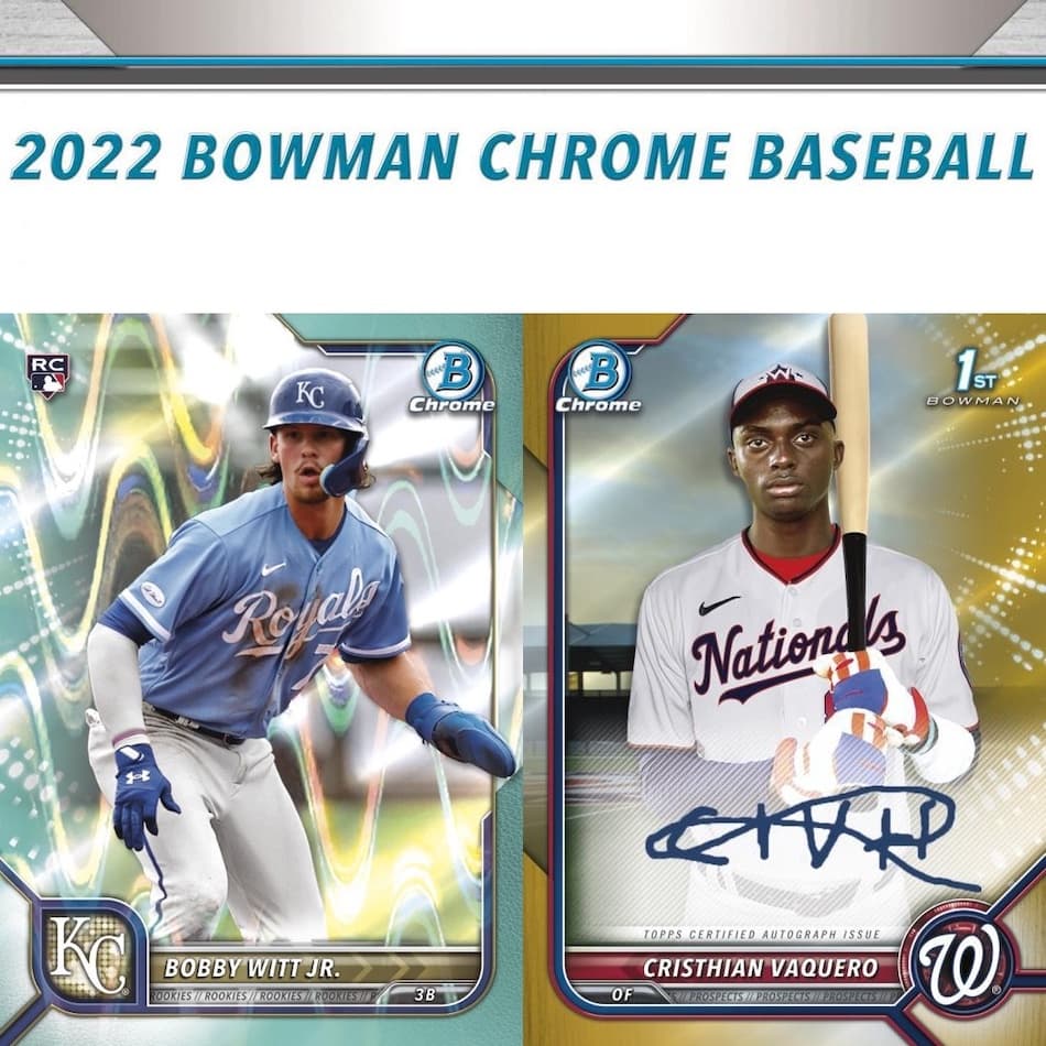 2022 Bowman Chrome Baseball cover