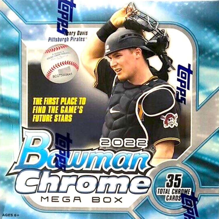 2022 Bowman Chrome Mega Box Baseball cover