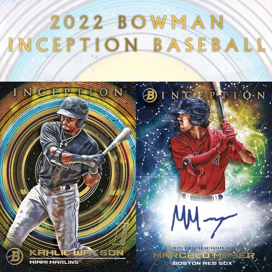 2022 Bowman Inception Baseball cover