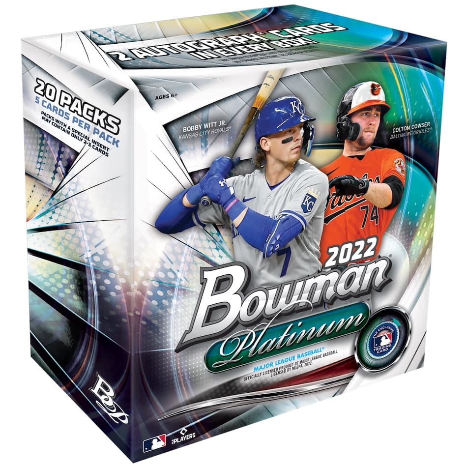 2022 Bowman Platinum Baseball cover
