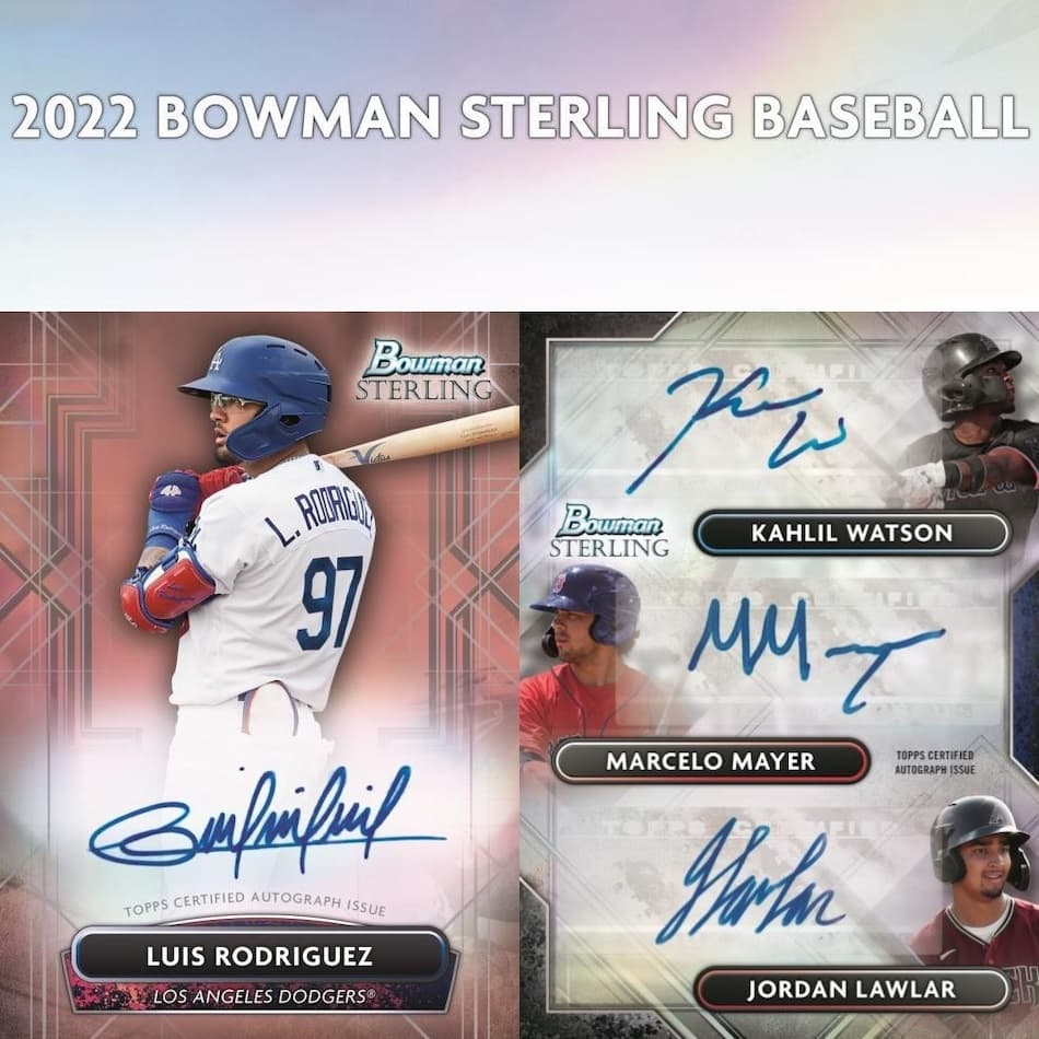 2022 Bowman Sterling Baseball cover