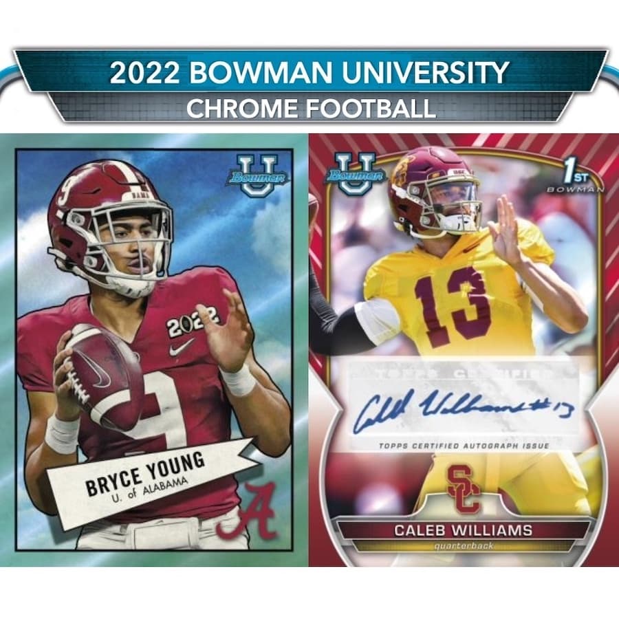 2022 Bowman University Chrome Football cover