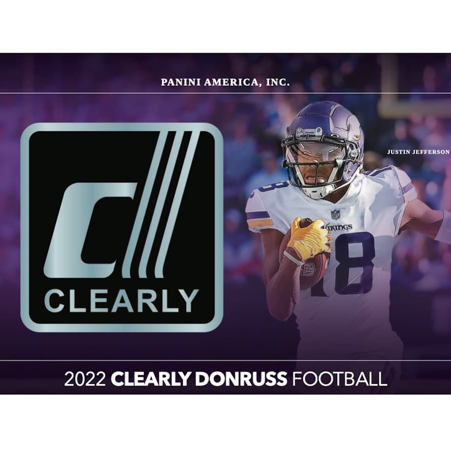 2022 Clearly Donruss Football cover