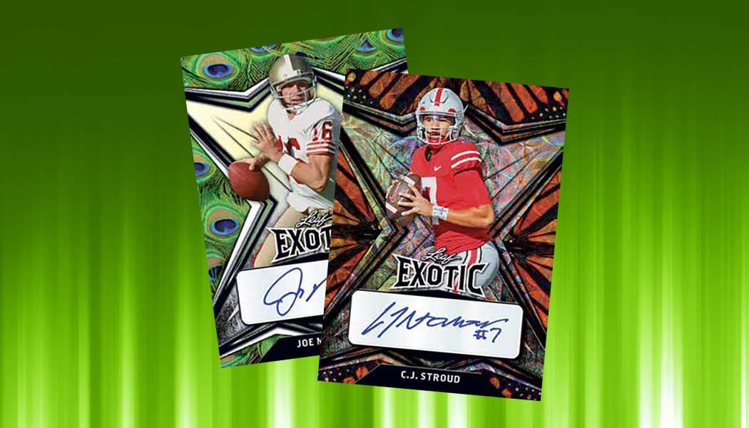 2022 Leaf Exotic Football cover