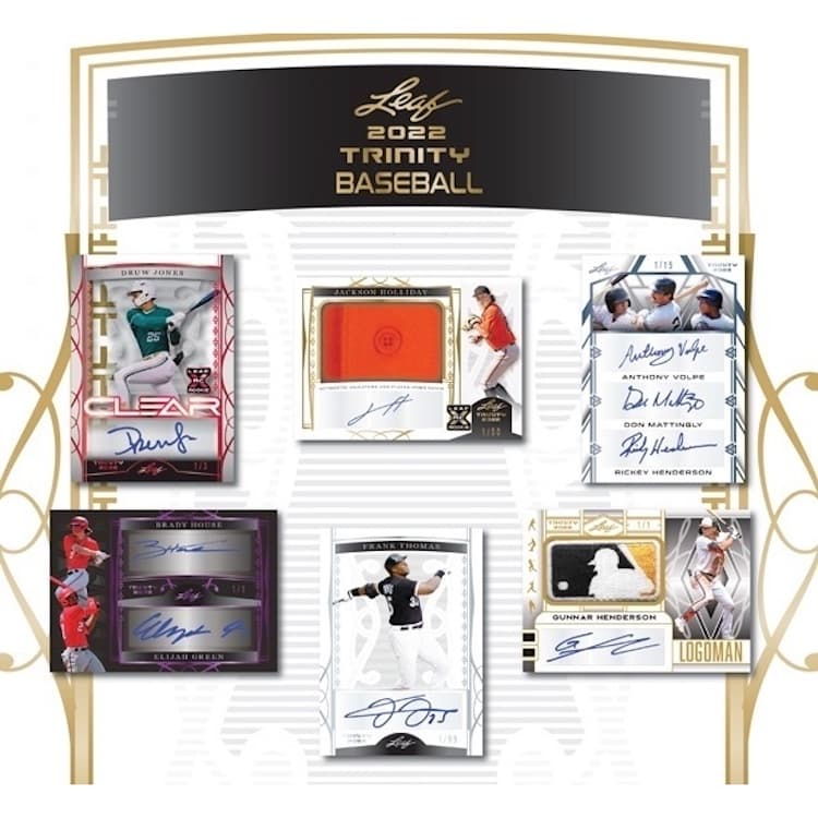 2022 Leaf Trinity Baseball cover