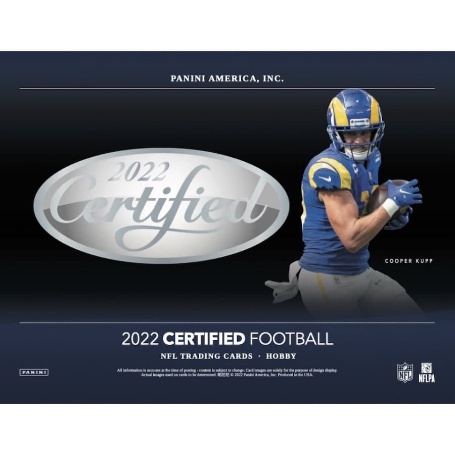 2022 Panini Certified Football cover