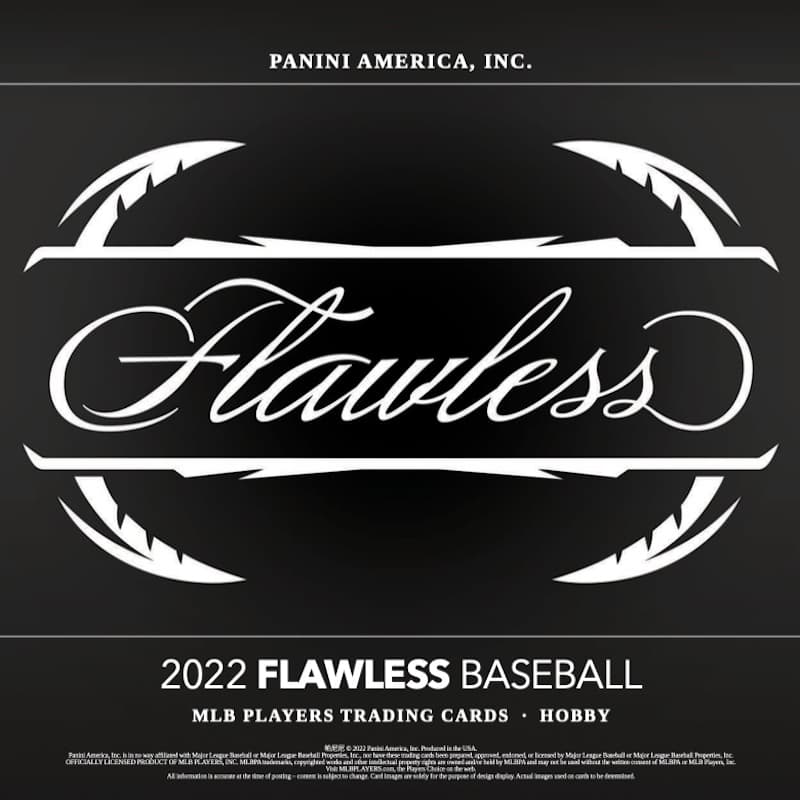 2022 Panini Flawless Baseball cover