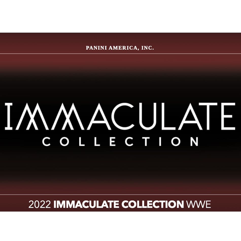 2022 Panini Immaculate Collection WWE Wrestling cover