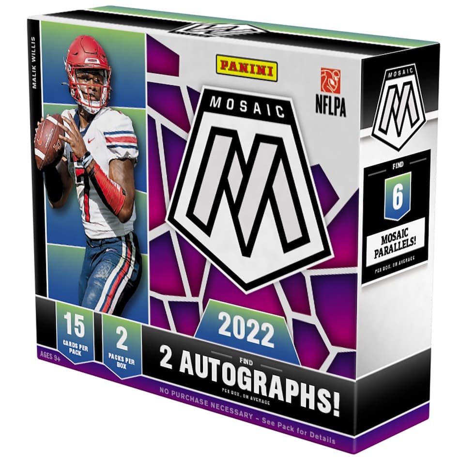 2022 Panini Mosaic Draft Picks Football cover