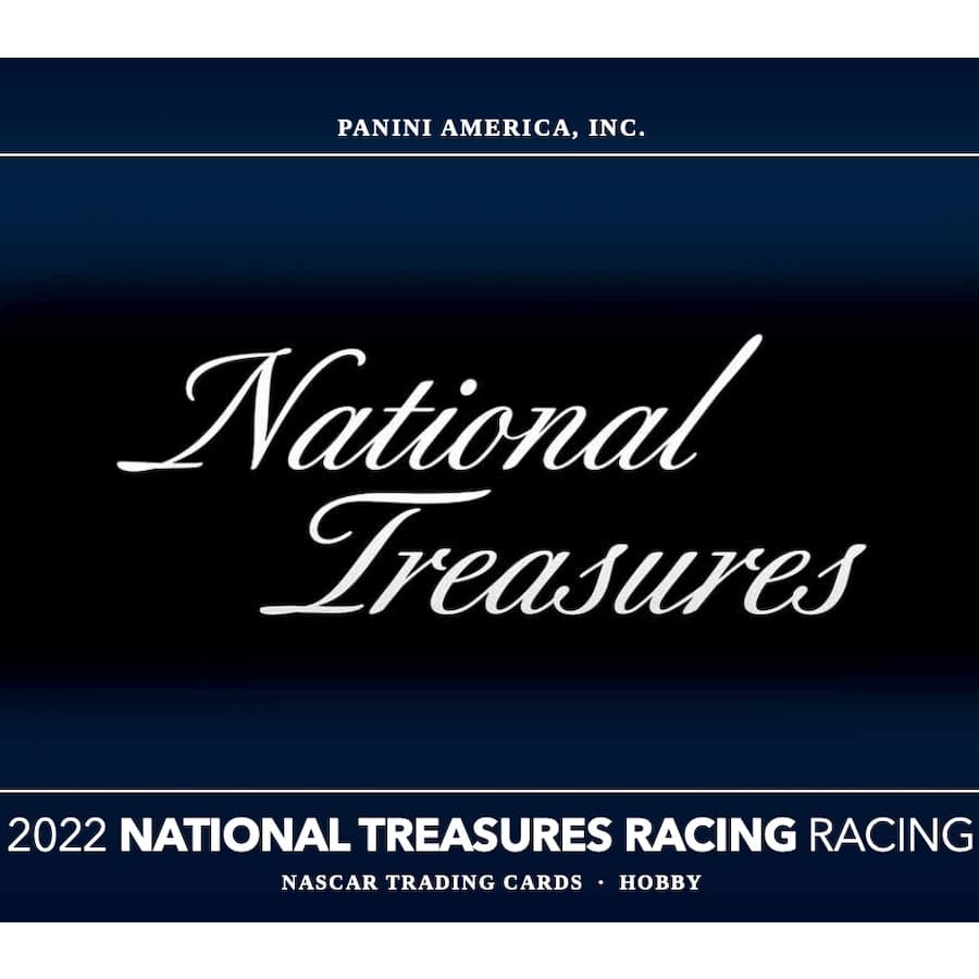 2022 Panini National Treasures Racing NASCAR cover