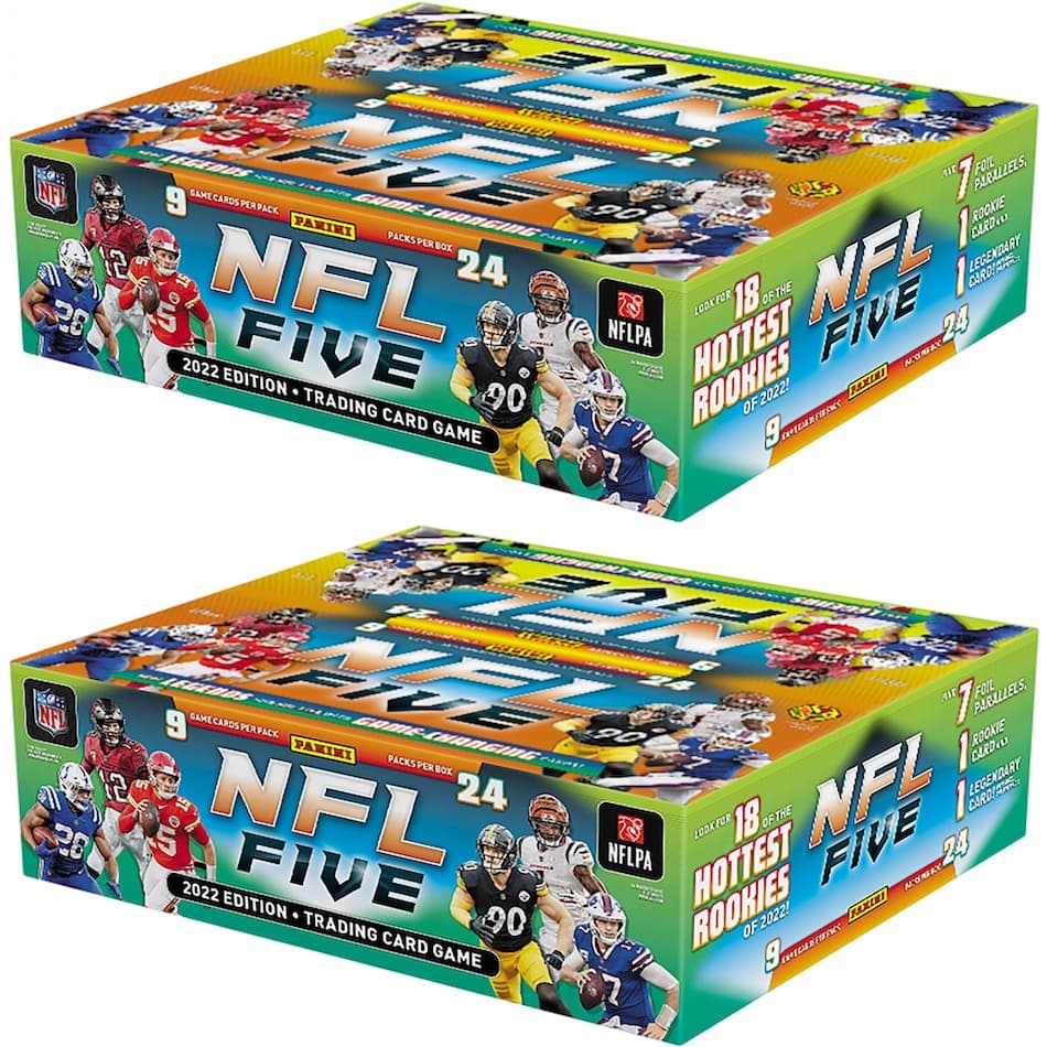 2022 Panini NFL Five Trading Card Game TCG Football cover