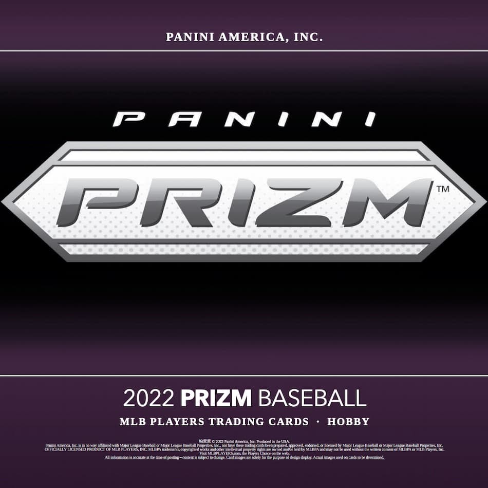 2022 Panini Prizm Baseball cover