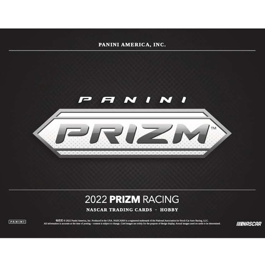 2022 Panini Prizm Racing NASCAR cover