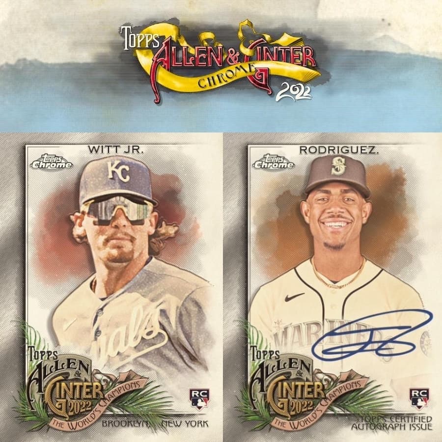 2022 Topps Allen & Ginter Chrome Baseball cover