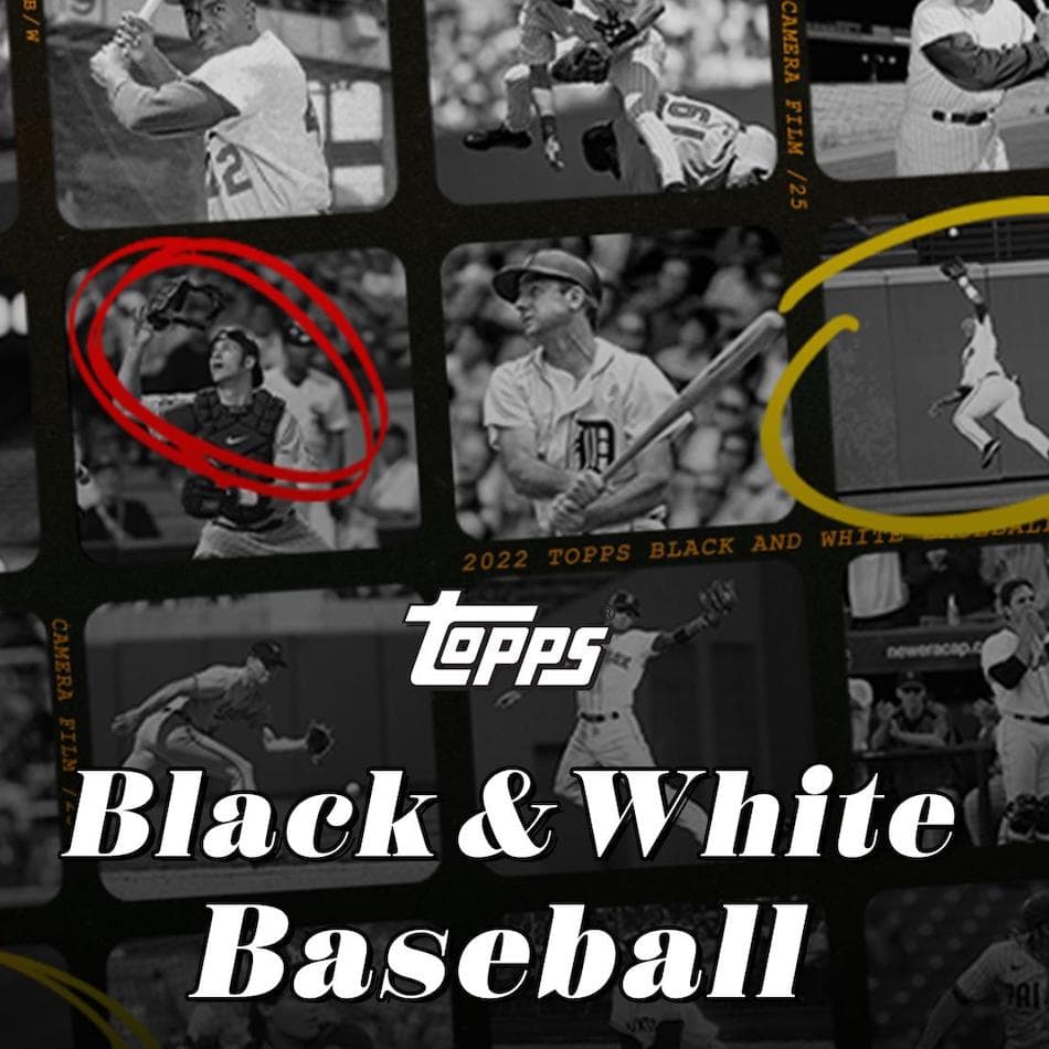 2022 Topps Black & White Baseball cover