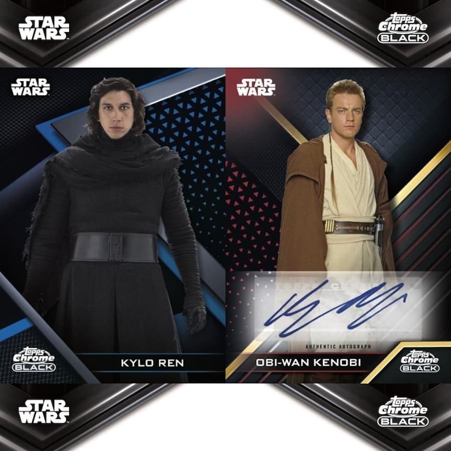2022 Topps Chrome Black Star Wars cover