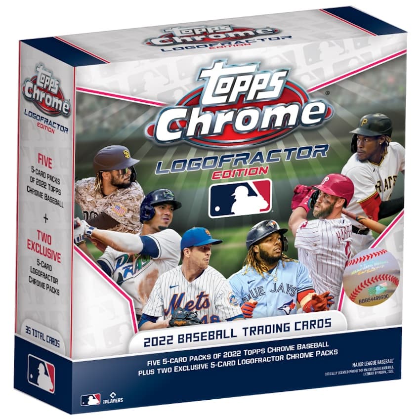 2022 Topps Chrome Logofractor Edition Baseball cover
