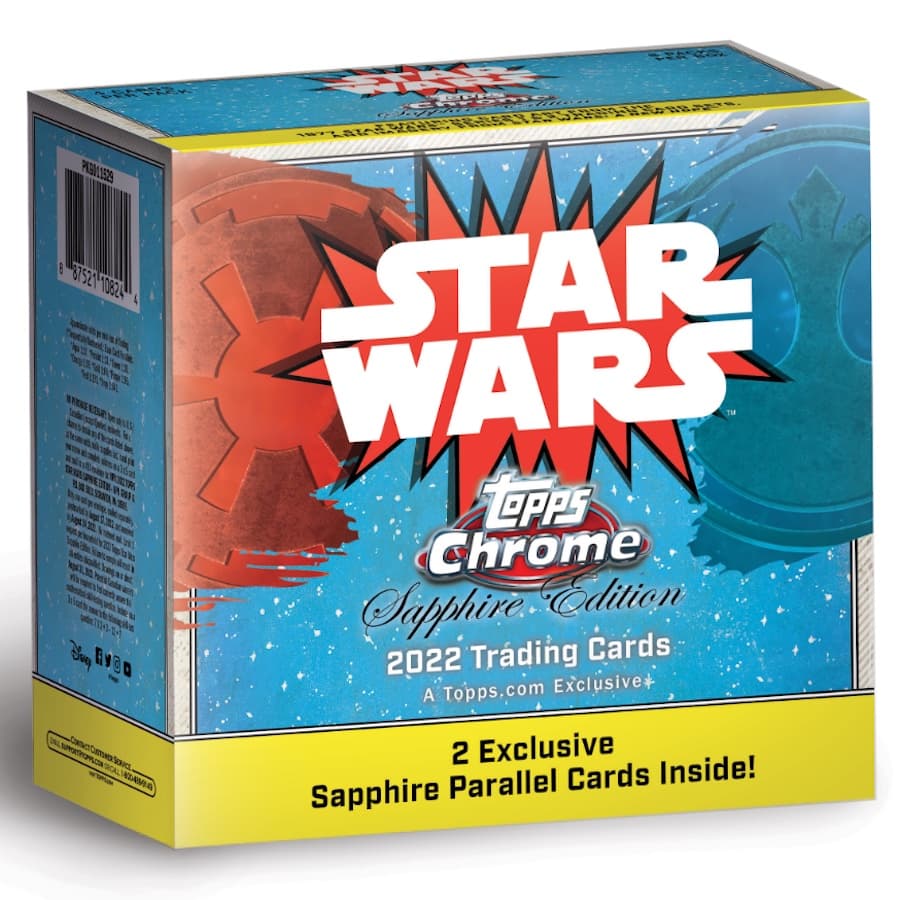2022 Topps Chrome Sapphire Edition Star Wars cover