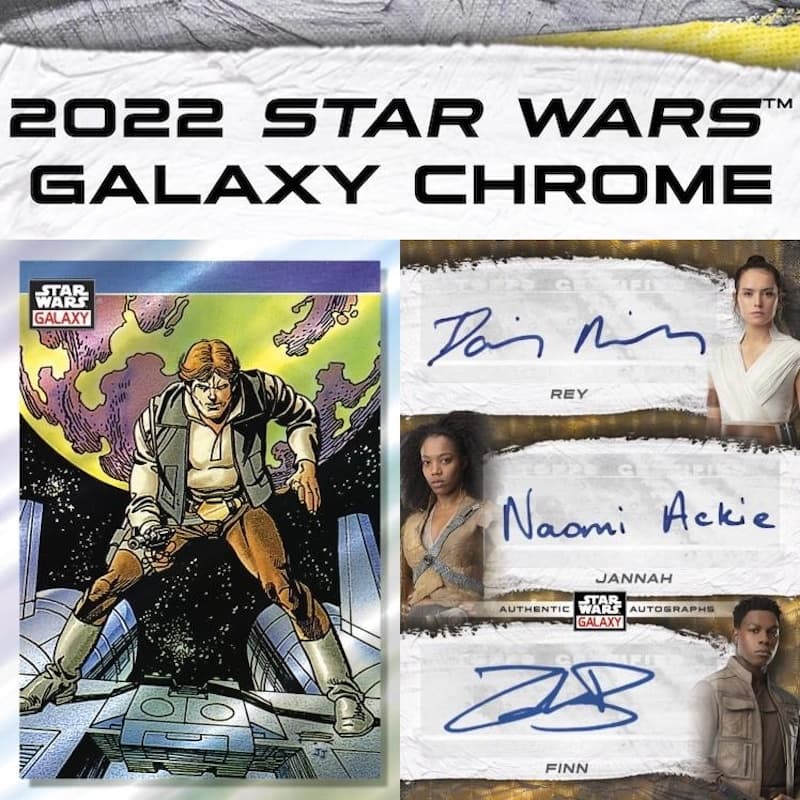 2022 Topps Chrome Star Wars Galaxy cover