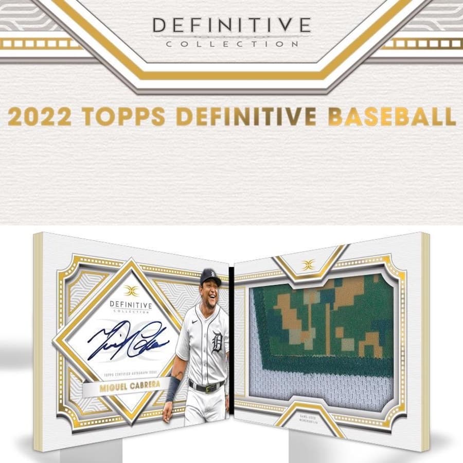 2022 Topps Definitive Collection Baseball cover