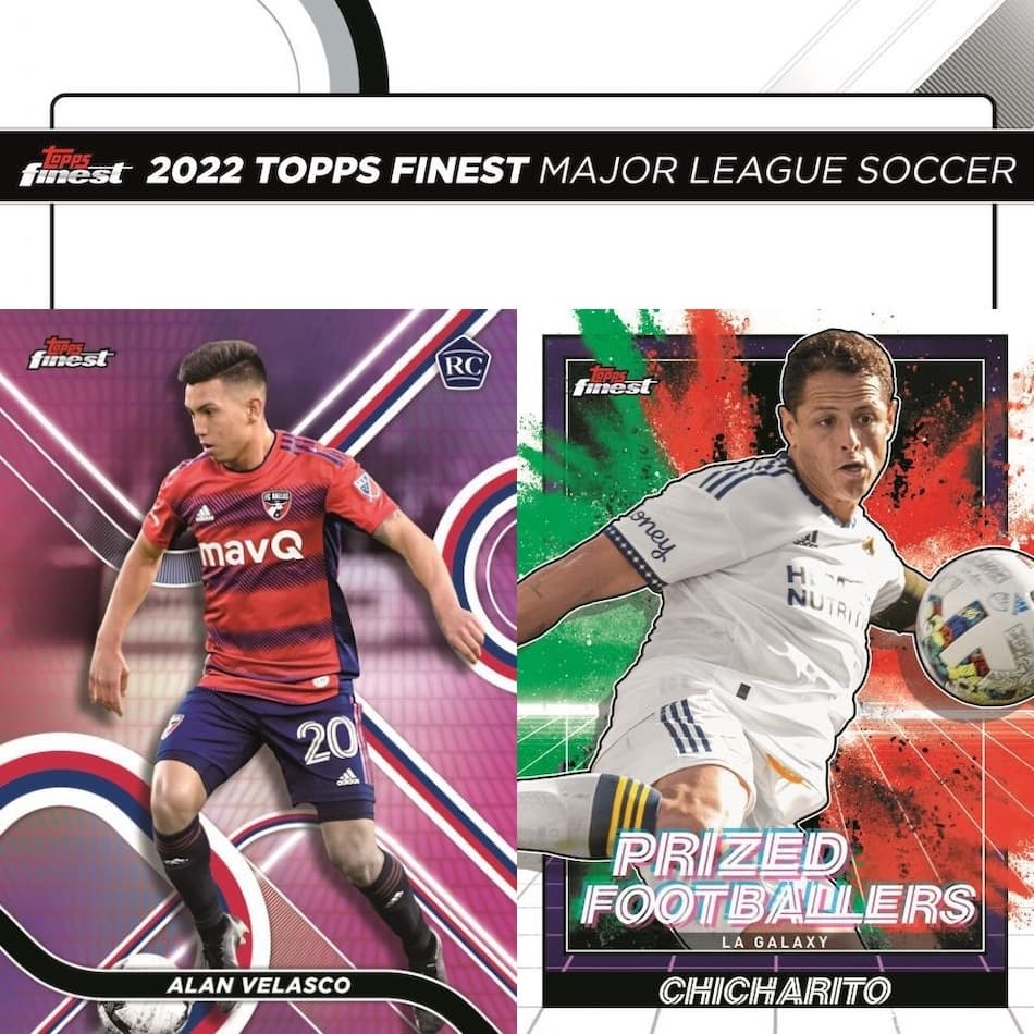 2022 Topps Finest MLS Major League Soccer cover
