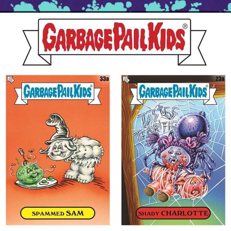 2022 Topps Garbage Pail Kids Book Worms Series 1 cover