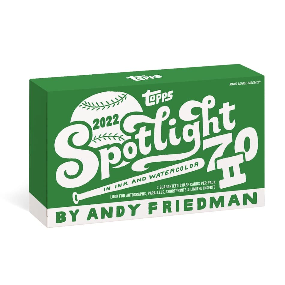 2022 Topps Spotlight 70 II By Andy Friedman Baseball cover