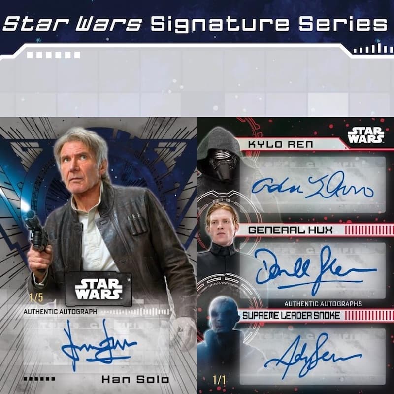 2022 Topps Star Wars Signature Series cover