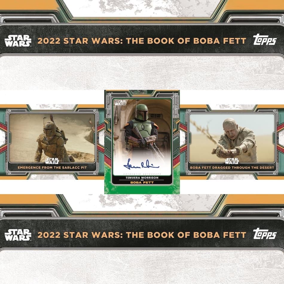 2022 Topps Star Wars The Book of Boba Fett cover