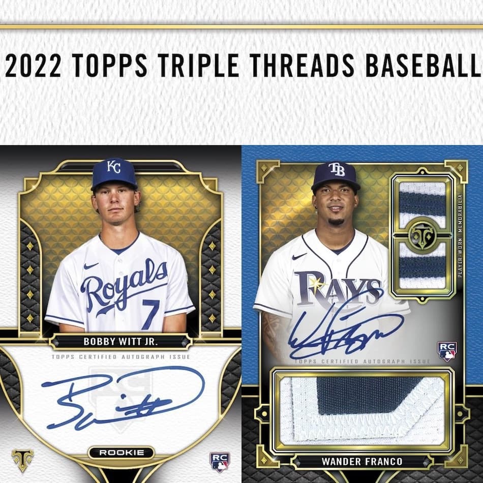 2022 Topps Triple Threads Baseball cover