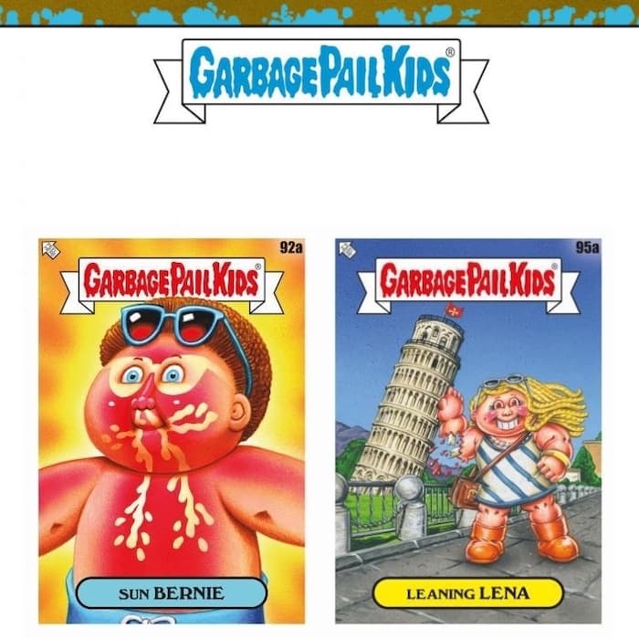 2023 2021 Topps Garbage Pail Kids GPK Go on Vacation cover