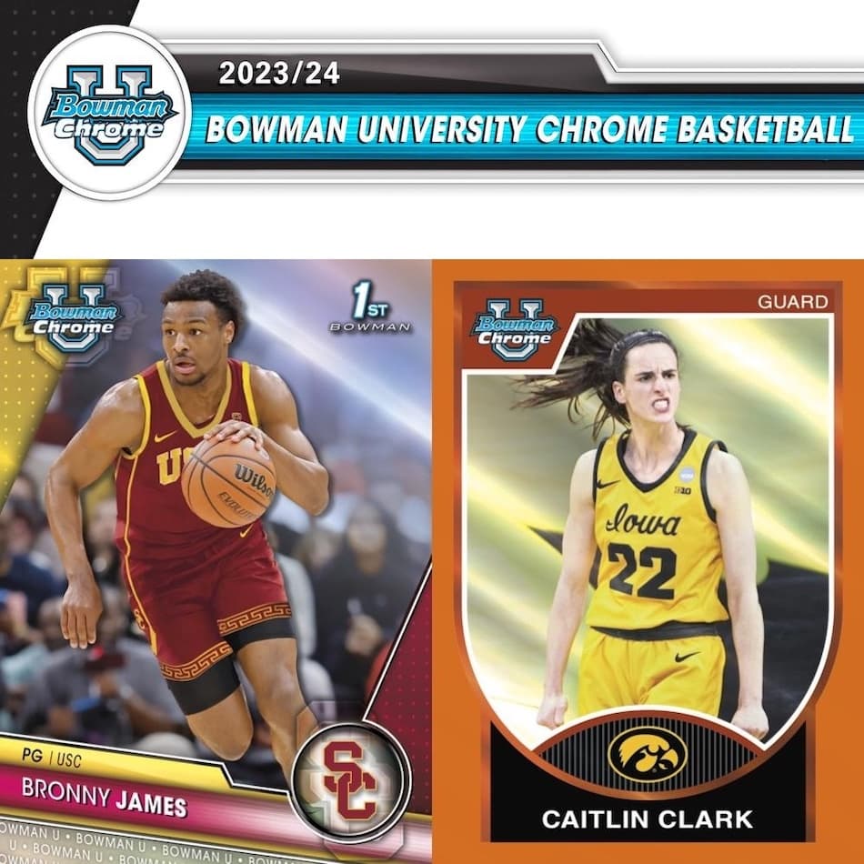 2023-24 Bowman University Chrome Basketball cover