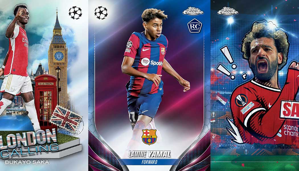 2023-24 Topps Chrome UEFA Club Competitions cover
