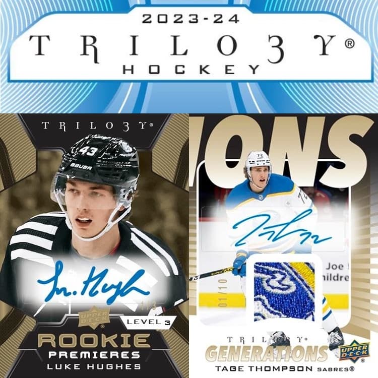 2023-24 Upper Deck Trilogy Hockey cover
