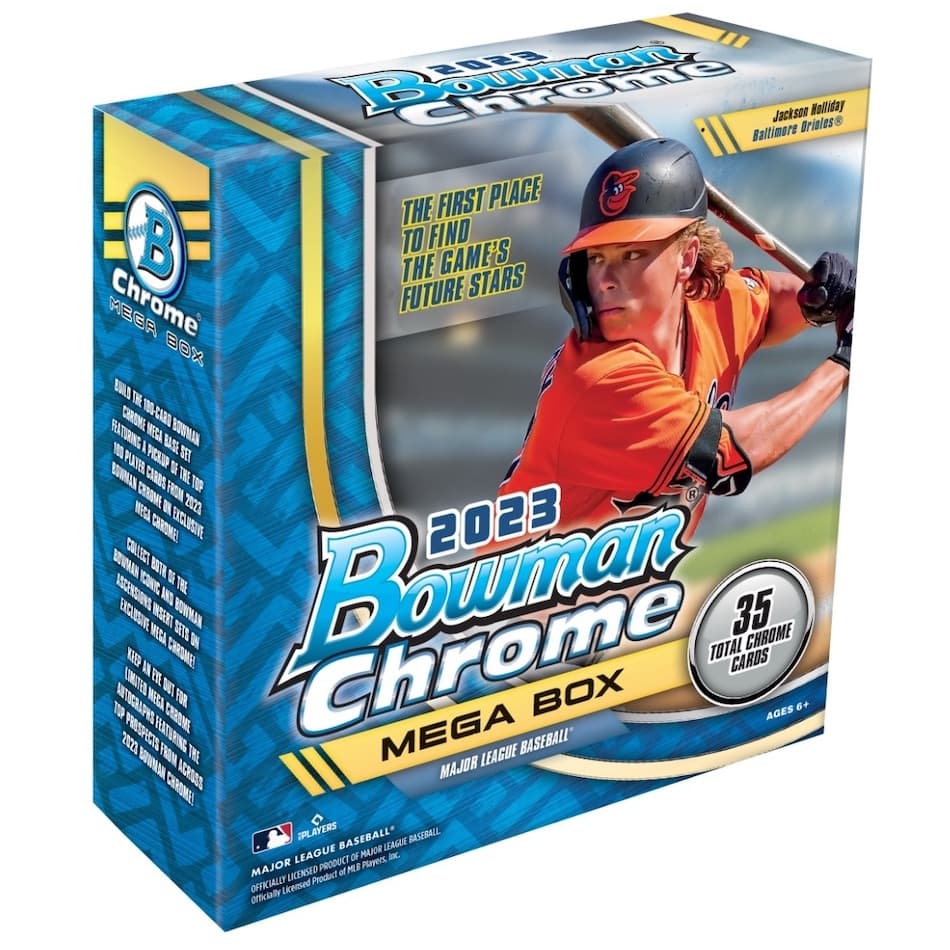 2023 Bowman Chrome Mega Box Baseball cover